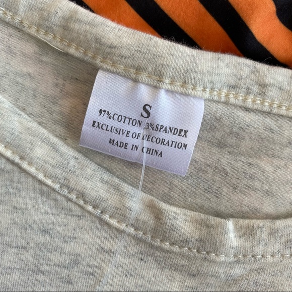 Girl Boutique Striped Pumpkin Outfit Set - Picture 3 of 3